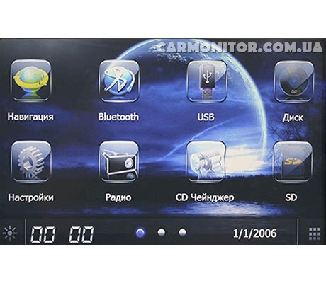 Штатная магнитола Hyundai Santa Fe Hits HT6001 SGIE