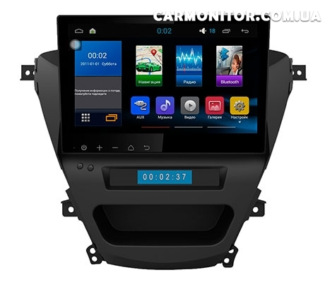 Штатная магнитола Hyundai Elantra 2010-2015 Sound Box Star Trek ST-4484 Android, фото 1