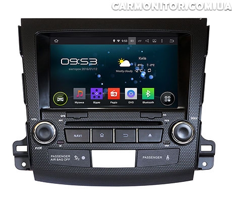 Штатная магнитола Mitsubishi Outlander XL Incar AHR-6181