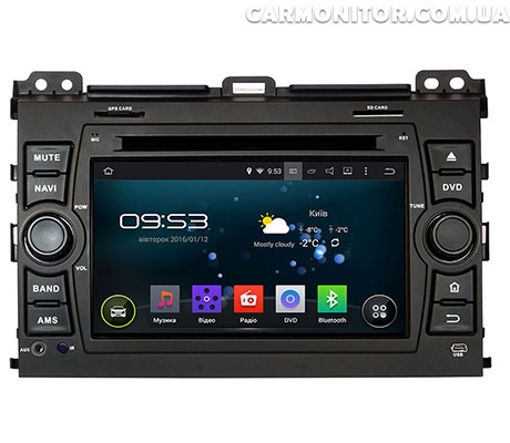 Штатная магнитола для Toyota Prado 120 Incar AHR-2283