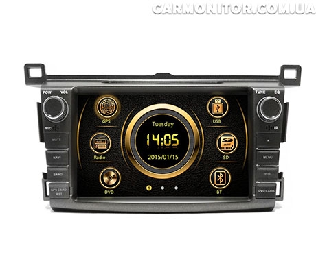 Штатная магнитола для Toyota Rav 4 2012 EasyGo S328