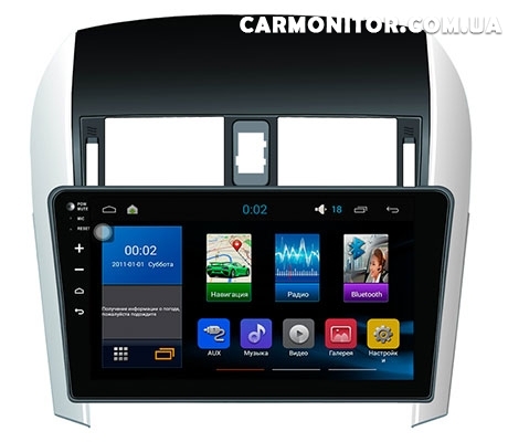 Штатная магнитола Toyota Corolla 2007-2013 Sound Box Star Trek ST-4410 Android, фото 1