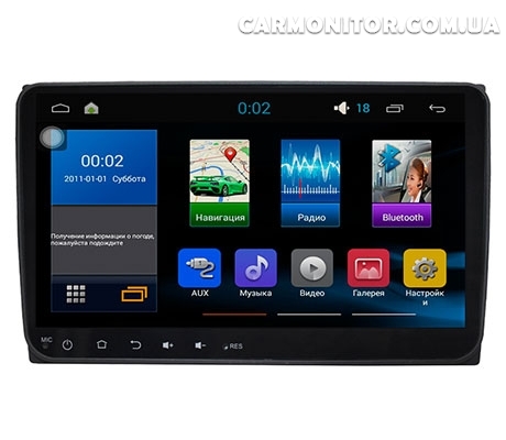 Штатная магнитола Volkswagen Caddy Sound Box Star Trek ST-4490 C Android, фото 1