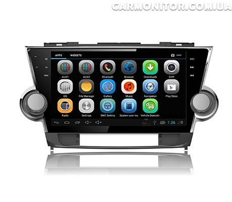Мультимедийная система для Toyota Highlander Sound Box  Android