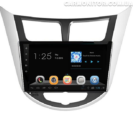 Мультимедийная система для Hyundai Accent 2011+ Sound Box Android