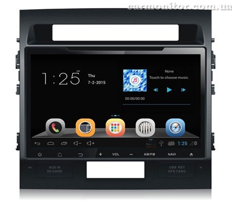 Штатная магнитола для Toyota Land Cruiser 200 (2014+) Sound Box SB-6710 Android