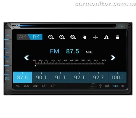 Головное устройство для  Nissan Micra Sound Box 422DVD Android