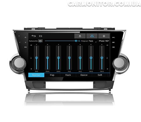 Toyota Highlander Sound Box  Android