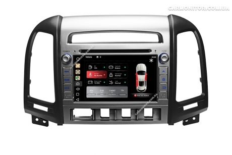 Штатная магнитола Hyundai Santa Fe 2008-2012 Mignova HSF-8908S Android, фото 10