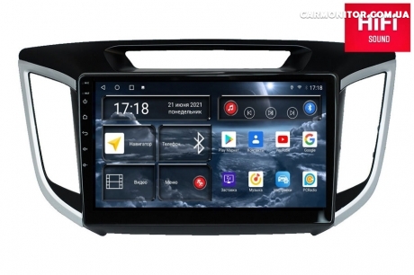 Штатная магнитола для Hyundai Creta 1-поколение, GS (06.2015-08.2020) на Android 10 RedPower 75025 Hi-Fi, фото 1