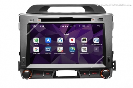 Штатная магнитола Kia Sportage R 2010+ Mignova KSP-8910c Android, фото 3