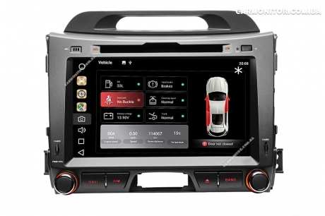 Штатная магнитола Kia Sportage R 2010+ Mignova KSP-8910c Android, фото 6