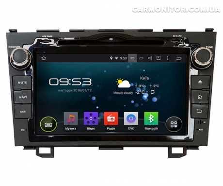 Штатная магнитола Honda CR-V 2007-2011 Incar AHR-3626A5 Android