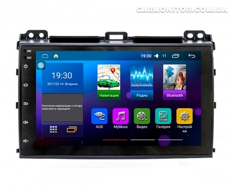 Штатная магнитола Toyota Land Cruiser Prado 120 Sound Box ST-6112 Android, фото 1