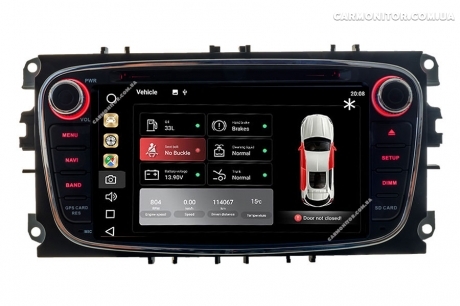 Штатная магнитола Ford Mondeo Mignova FMO-8912 Black Android, фото 7