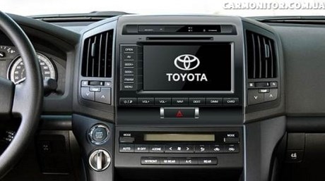 Штатная магнитола Toyota Land Cruiser 200 FlyAudio E7558