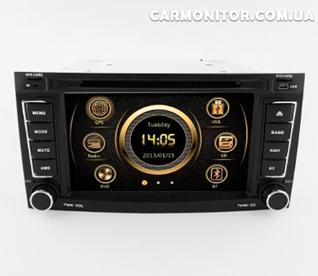 Штатная магнитола Volkswagen Touareg EasyGo S307, фото 2