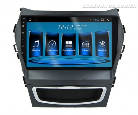 Штатная магнитола Hyundai Santa Fe 2012+ (ix45) EasyGo A410 Android, фото 1