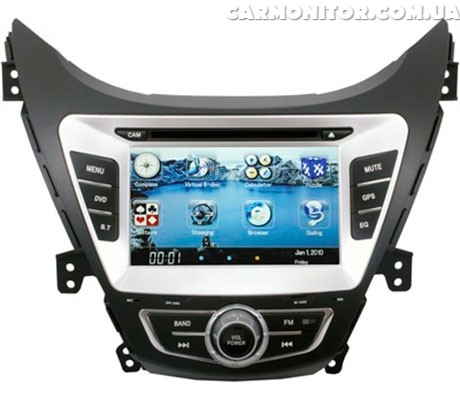 Штатная магнитола для Hyundai Elantra Hits HT6211 SGEIC