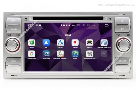 Штатная магнитола Ford Kuga 2008-2013 Mignova FKU-8809s Silver Android, фото 7
