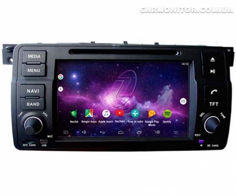 Штатная магнитола BMW 3 E46 1998-2004 Gazer CM6007-E46 Android