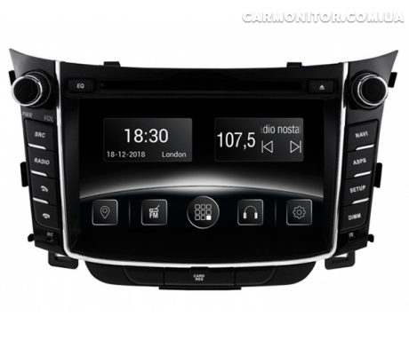 Штатная магнитола Hyundai i30 (GD) 2012-2016 Gazer CM5007-GD Android