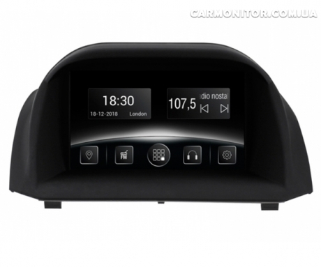 Штатная магнитола Ford Fiesta (JJ) 2008-2014 Gazer CM6007-JJ Android