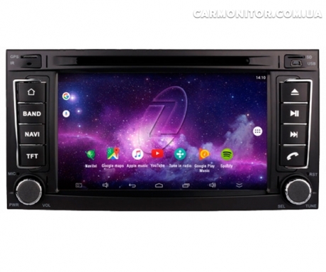 Штатная магнитола Volkswagen Touareg 2002-2010 Gazer CM6007-7L Android
