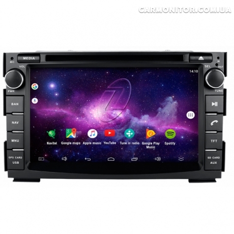 Штатная магнитола Kia Ceed 2007-2012 Gazer CM6007-ED Android