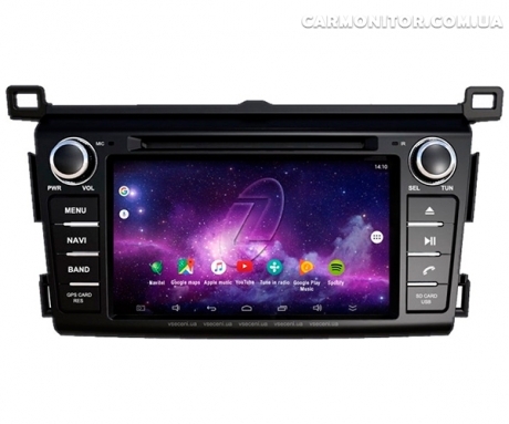 Штатная магнитола Toyota RAV 4 2012+ Gazer CM6510-A40 Android