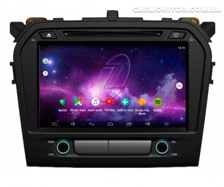 Штатная магнитола Suzuki Grand Vitarara 2015-2017 Gazer CM6009-GV Android