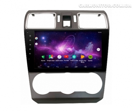 Штатная магнитола Subaru Forester 2015-2017 Gazer CM6509-S13 Android