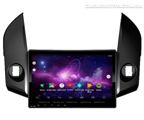 Штатная магнитола Toyota RAV 4 2005-2012 Gazer CM6510-A30 Android