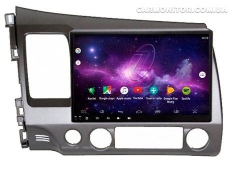 Штатная магнитола Honda Civic 2006-2011 Gazer CM6510-FA Android