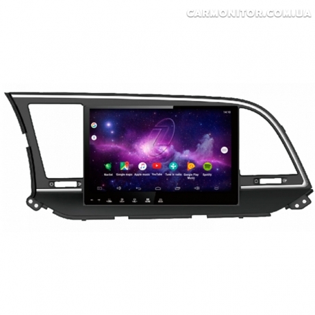 Штатная магнитола Hyundai Elantra 2016-2017 Gazer CM6510-UD Android