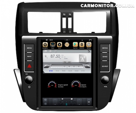 Штатная магнитола Toyota Prado 2010-2013 Gazer CM7012-J150 Android