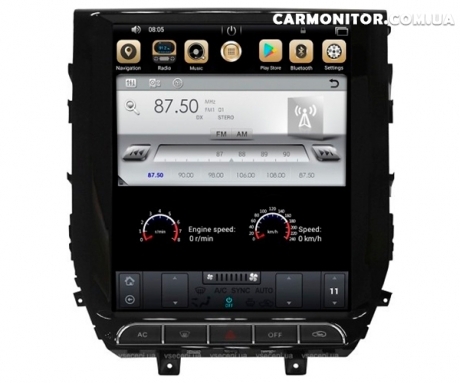 Штатная магнитола Toyota LC 200 2007-2015 Gazer CM7012-J200N Android