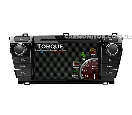 Штатная магнитола для Toyota Corolla 2014 Hits ANTO836HS CA