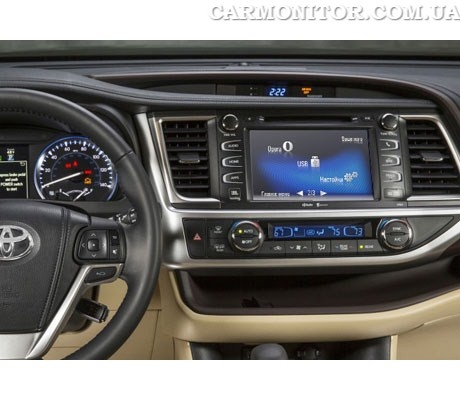 Мультимедийный навигационный блок NaviTouch 3020 для Toyota Highlander (2014+)