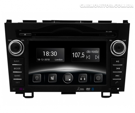 Штатная магнитола Honda CR-V (RE) 2006-2011 Gazer CM5007-RE Android
