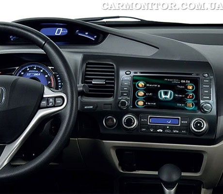 Мультимедийная система для Honda Civic 4D 2006-2011 Road Rover