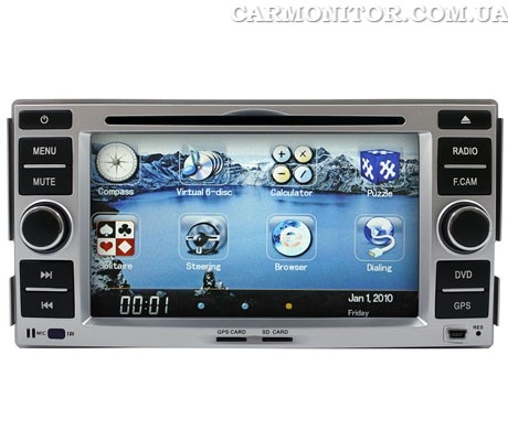 Штатная магнитола Hyundai Santa Fe Hits HT6001 SGIE