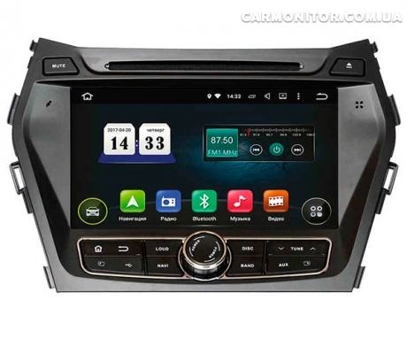Штатная магнитола Hyundai Santa Fe ix45 2013+ InCar TSA-2483A9 Android, фото 1