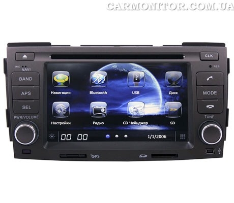 Штатная магнитола для Hyundai Sonata 2009-2010 Hits HT6020 SGEIC
