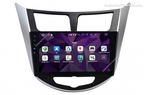 Штатная магнитола Hyundai Accent Mignova HAC-7910 Android, фото 3