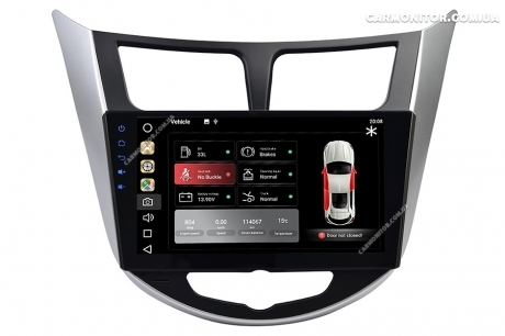Штатная магнитола Hyundai Accent Mignova HAC-7910 Android, фото 6