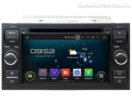  Штатная магнитола Ford Focus 2 Incar AHR-1112A5 Android, фото 1