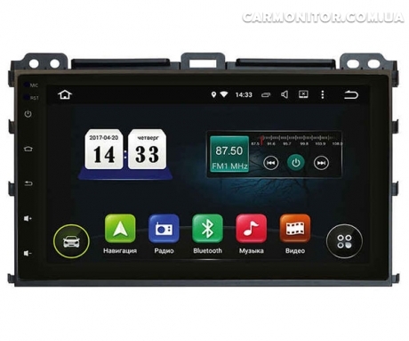 Штатная магнитола Toyota Prado 120 Incar AHR-1083A5 Android, фото 1