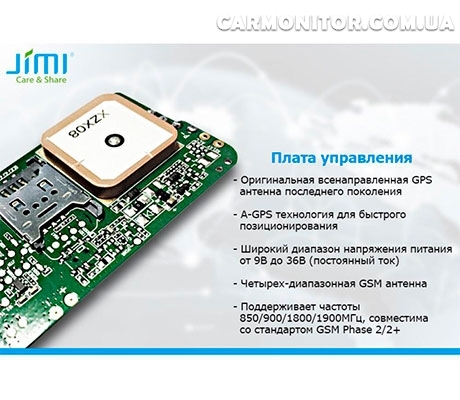 GPS трекер Jimi JV200, фото 6