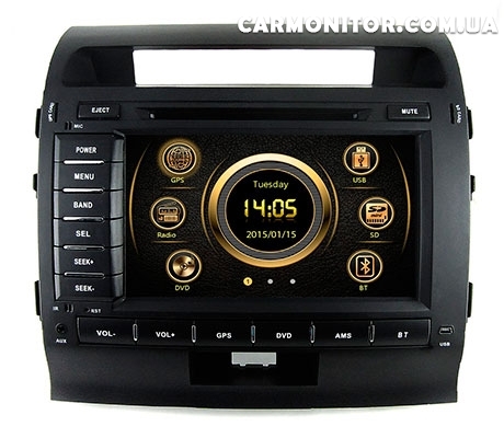 Штатная магнитола Toyota Land Cruiser 200 EasyGo S311, фото 1